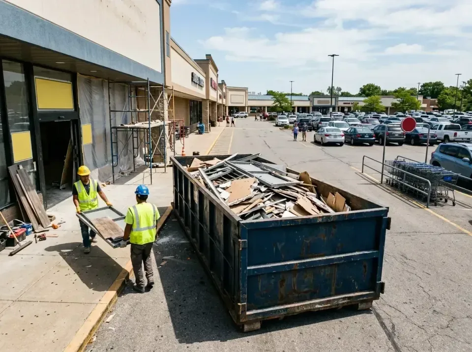 retail-store-renovation-debris-003 — frequently asked questions, Roll-off Dumpster Rentals in Lakewood, CO